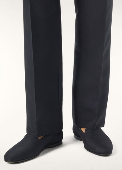 Loro Piana Opera Walk Loafer - Black