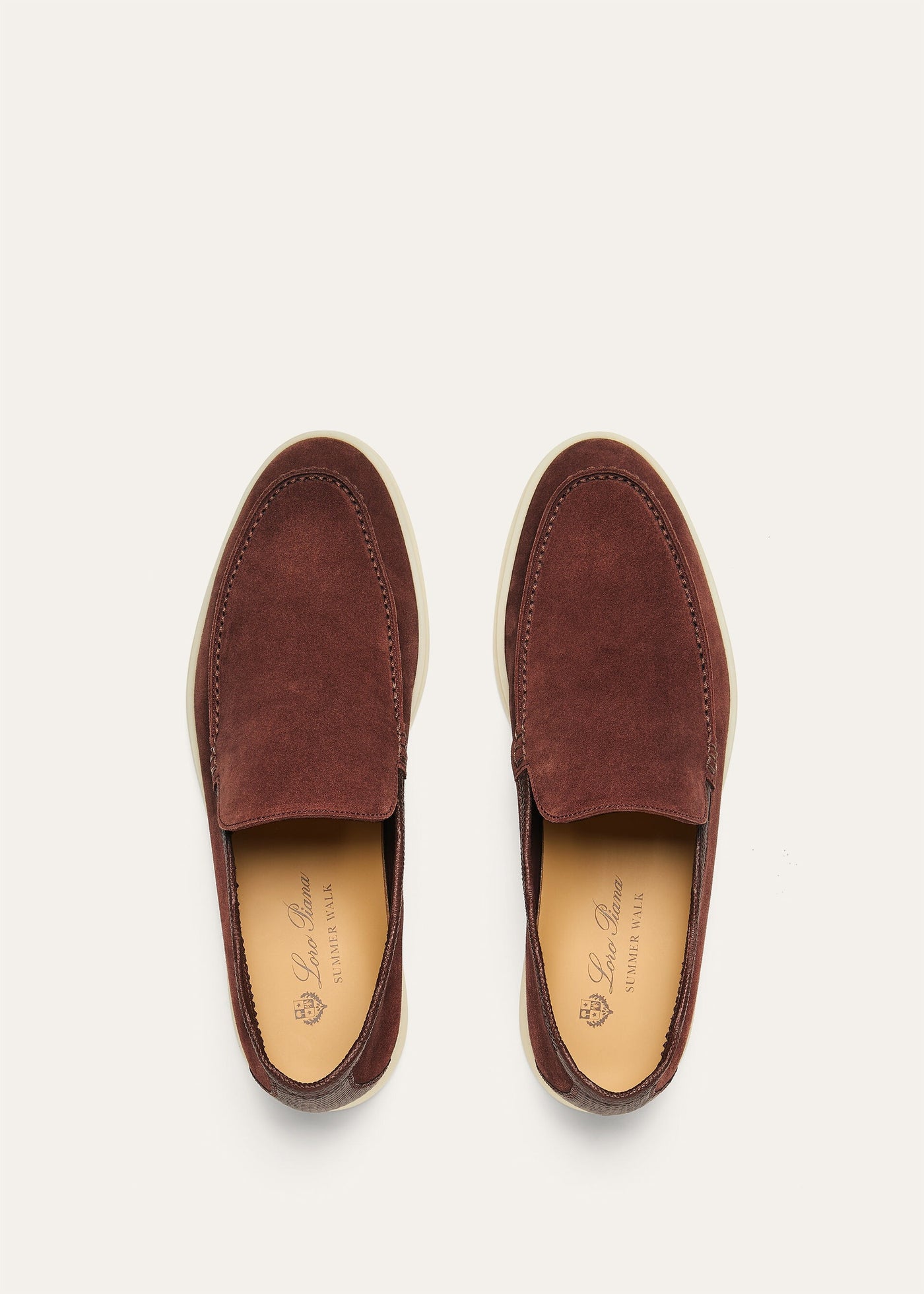 Loro Piana Summer Walk Loafer - Amarone