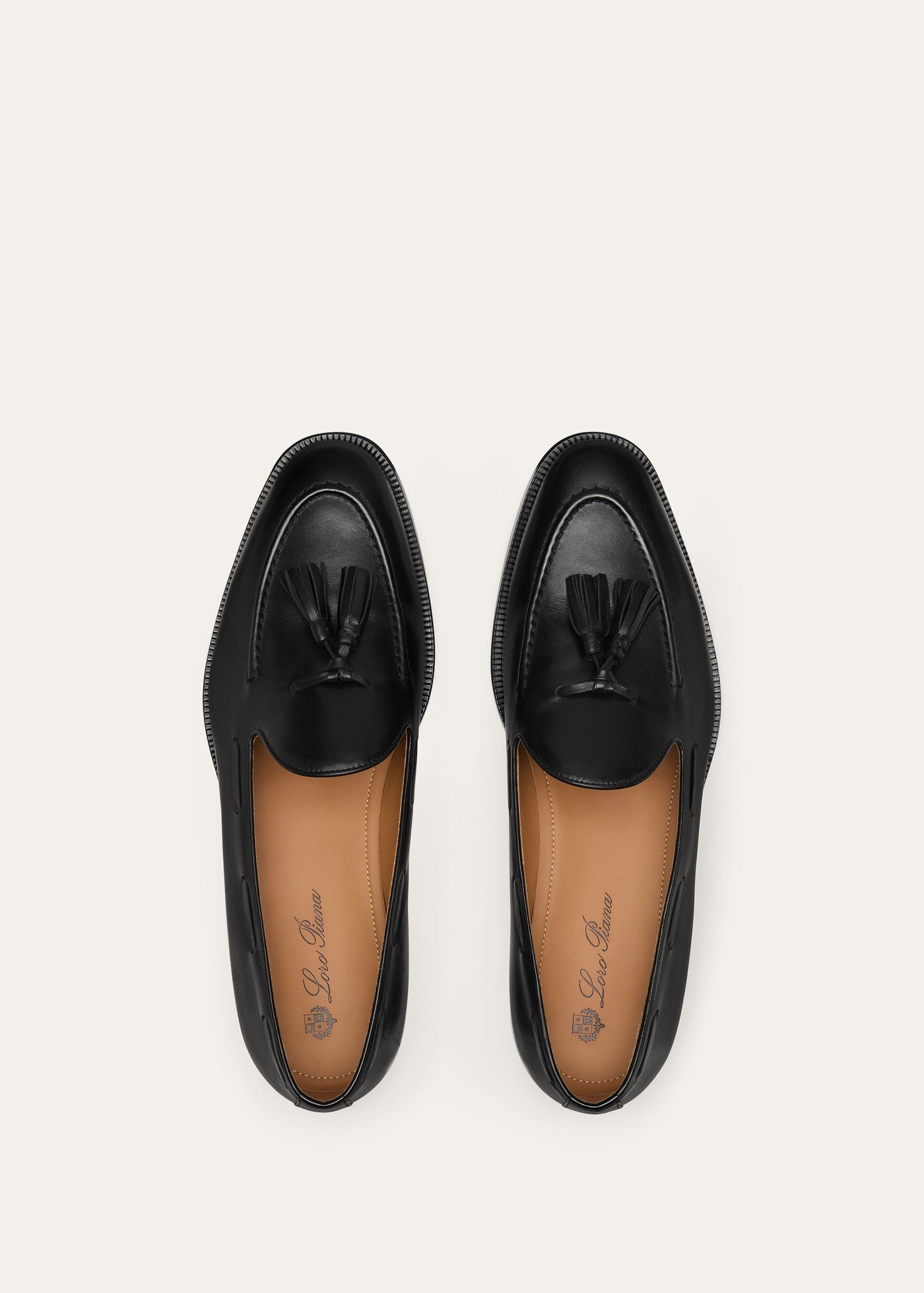 Loro Piana Serge Walk Loafer - Black