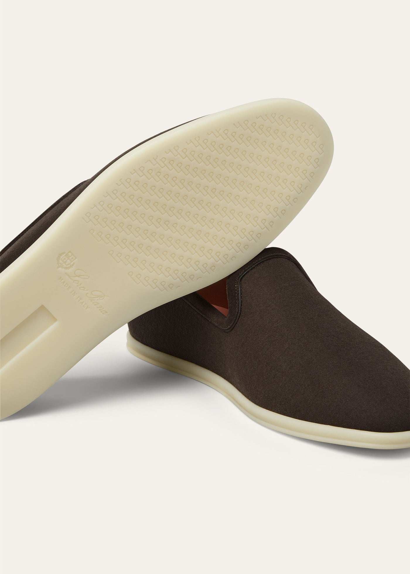 Loro Piana Venice Walk The Gift of Kings Loafers Brown