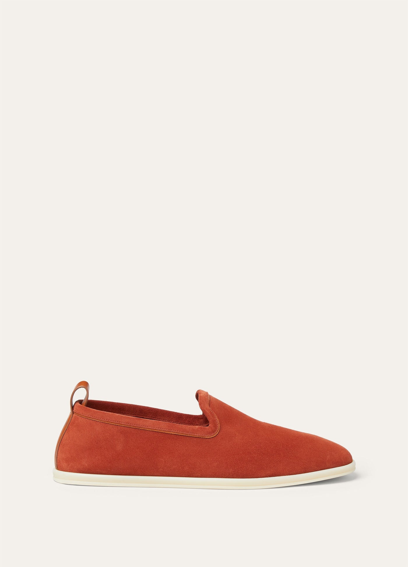 Loro Piana Venice Walk Loafers -  Dark Brick