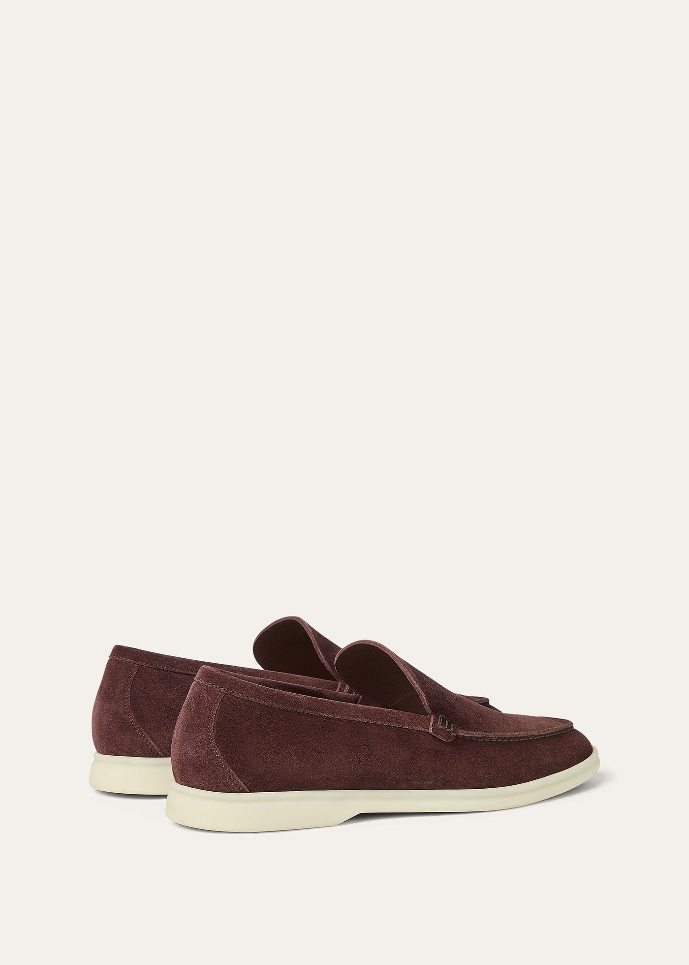 Loro Piana Summer Walk Loafer - Very Dark Maroon