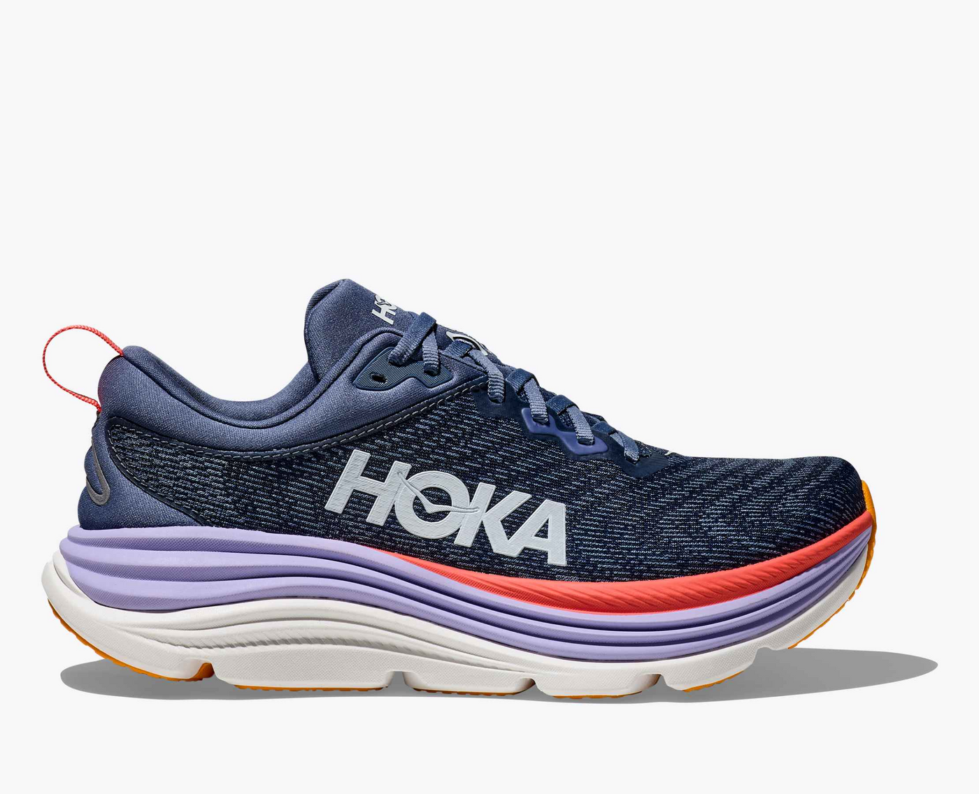 Hoka Gaviota 5 - Anchor/Grapefruit