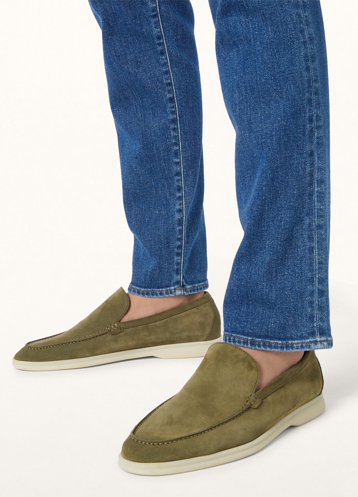 Loro Piana Summer Walk Loafer - Murano Green