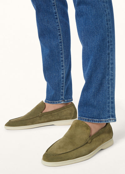 Loro Piana Summer Walk Loafer - Murano Green