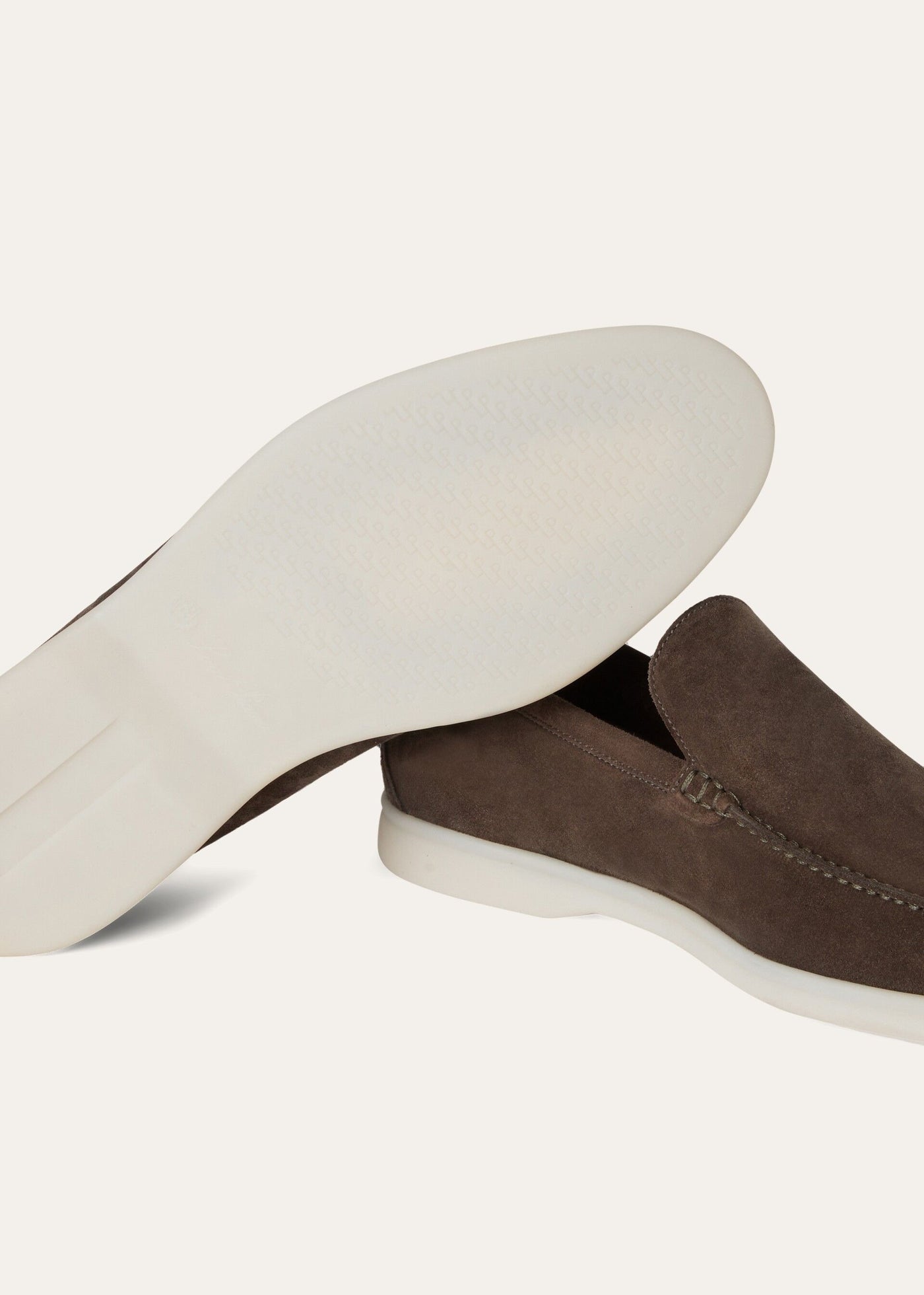 Loro Piana Summer Walk Loafer - Warm Gray