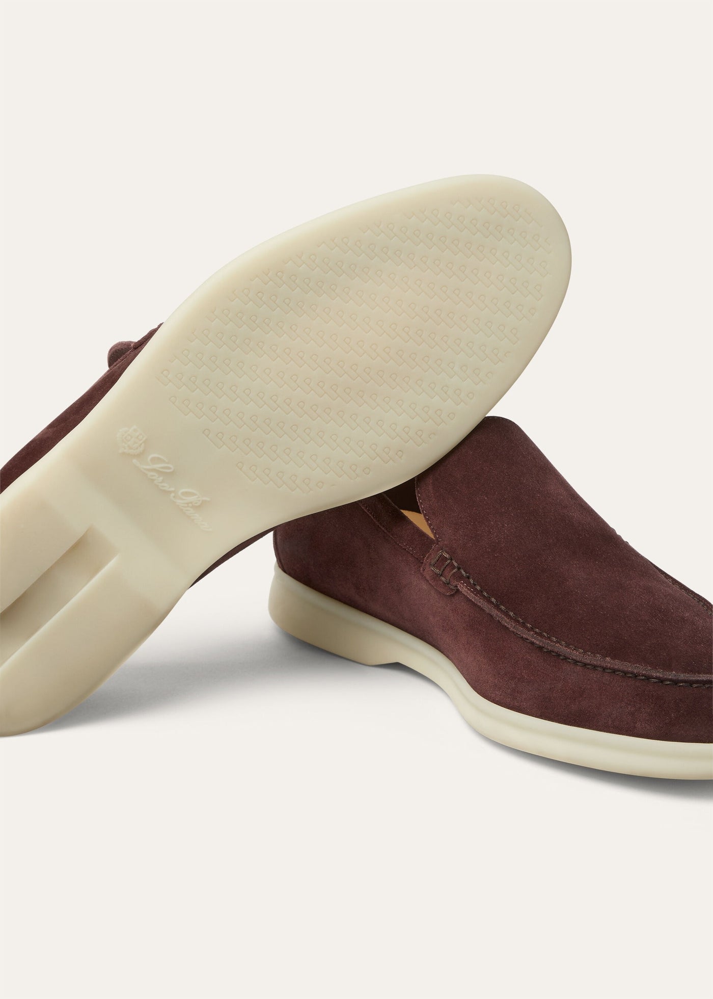 Loro Piana Summer Walk Loafer - Very Dark Maroon