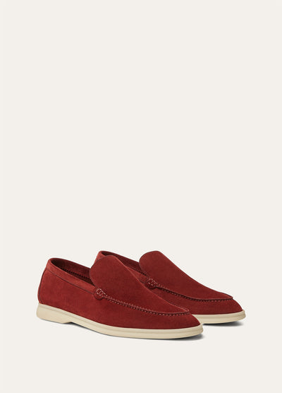 Loro Piana Summer Walk Loafer - Dried Red