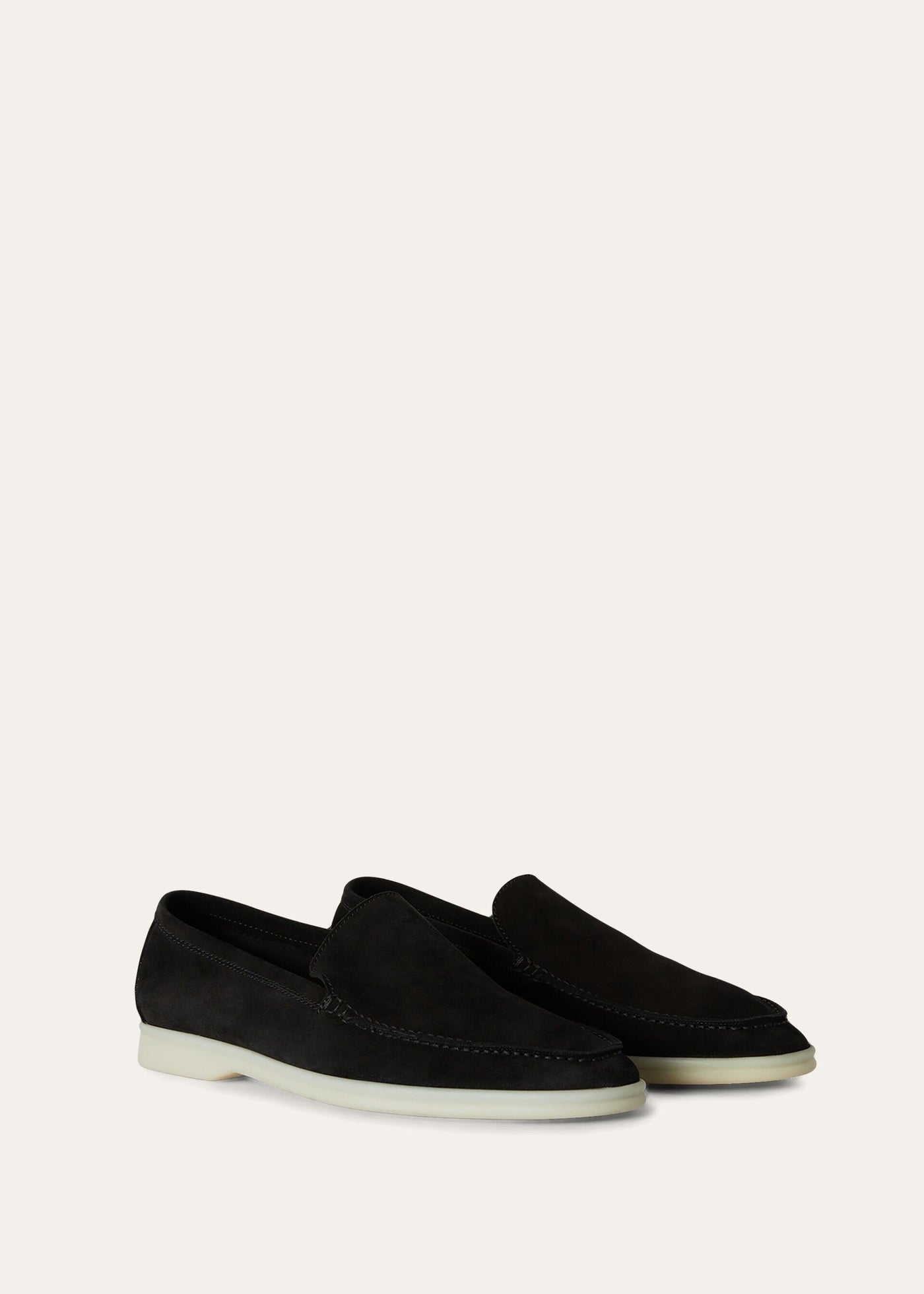 Loro Piana Summer Walk Loafer - Black