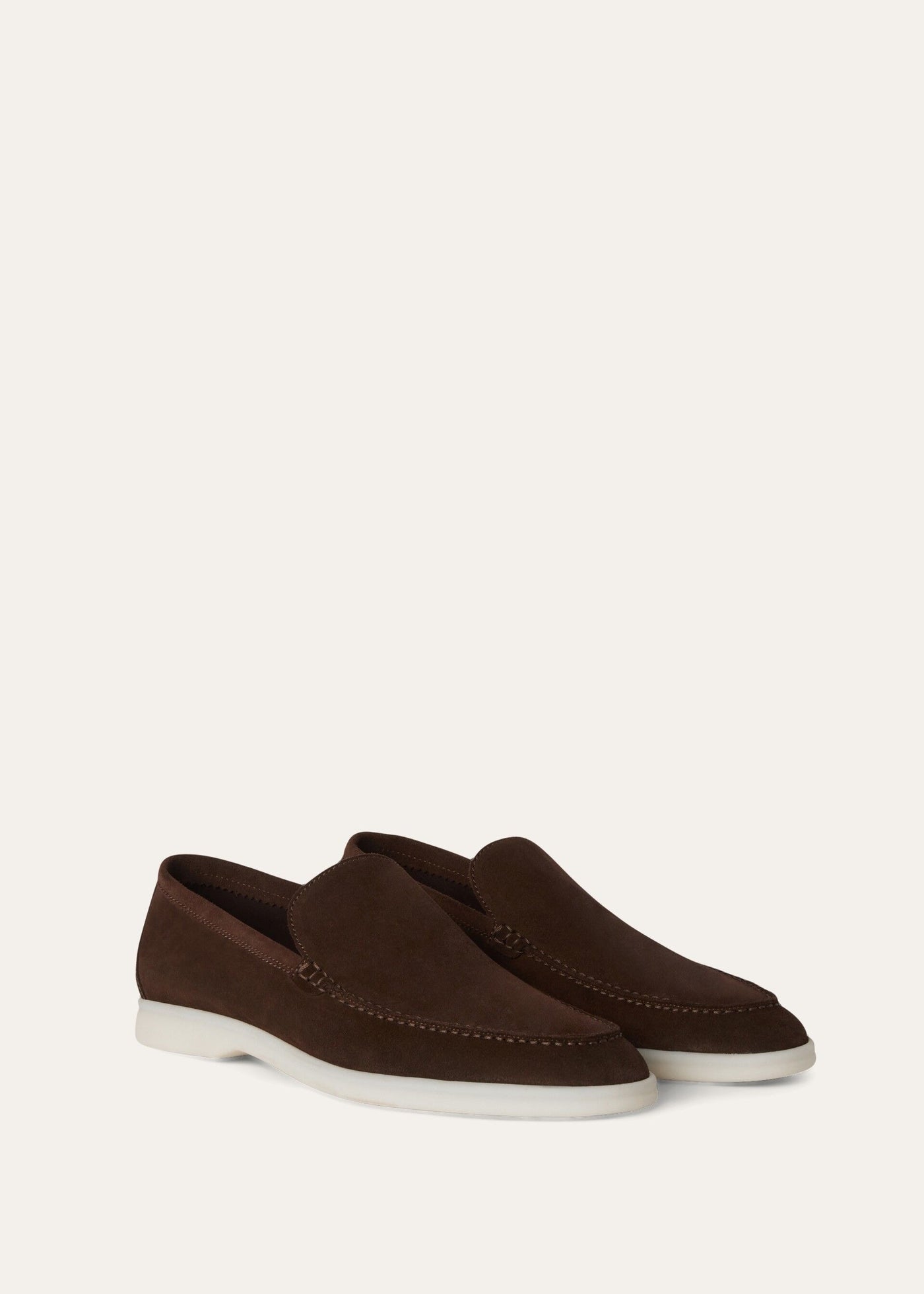 Loro Piana Summer Walk Loafer - Chocolate