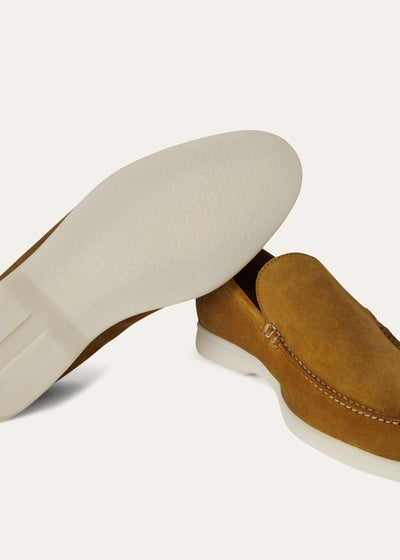 Loro Piana Summer Walk Loafer - Tan