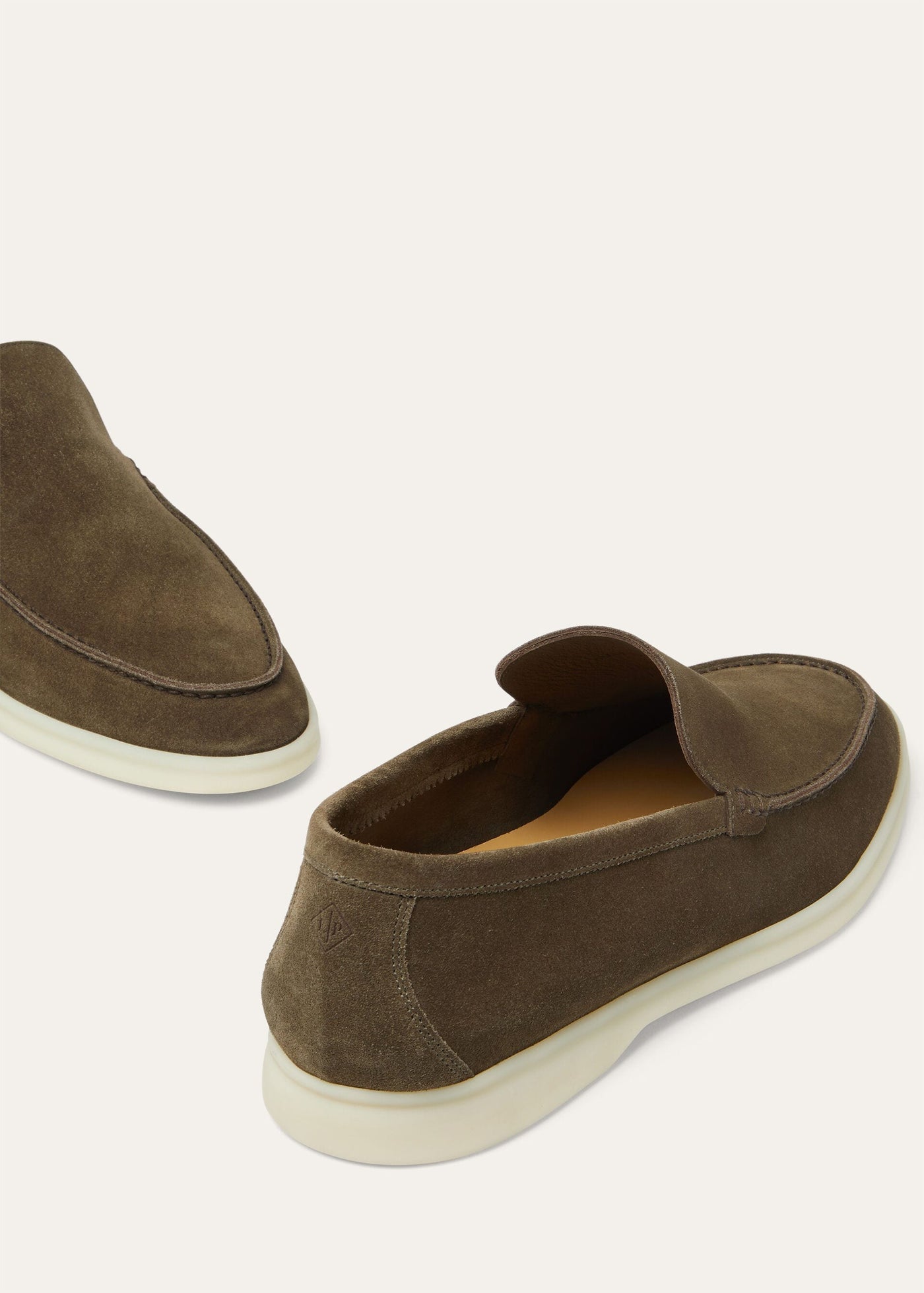 Loro Piana Summer Walk Loafer - Grey Moss
