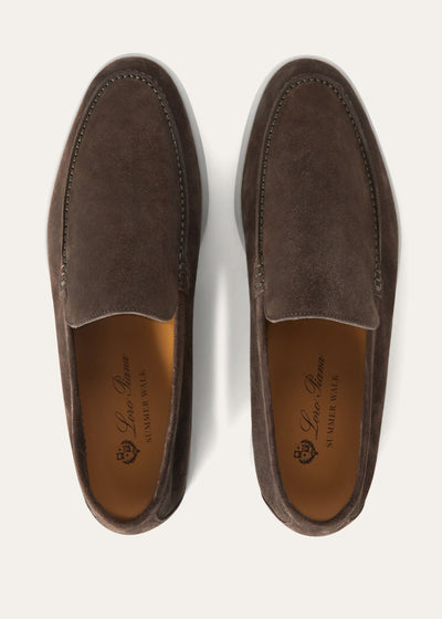 Loro Piana Summer Walk Loafer - Warm Gray
