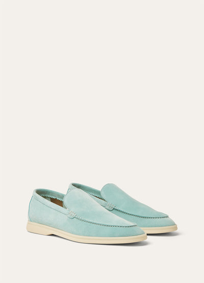 Loro Piana Summer Walk Loafer - Acquamarina