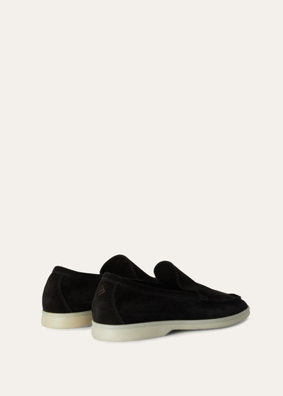 Loro Piana Summer Walk Loafer - Black