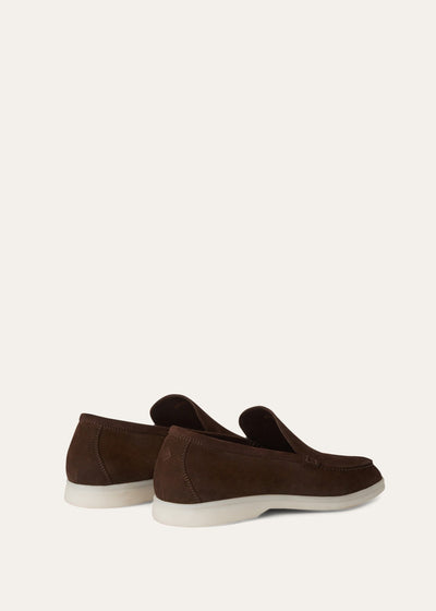 Loro Piana Summer Walk Loafer - Chocolate