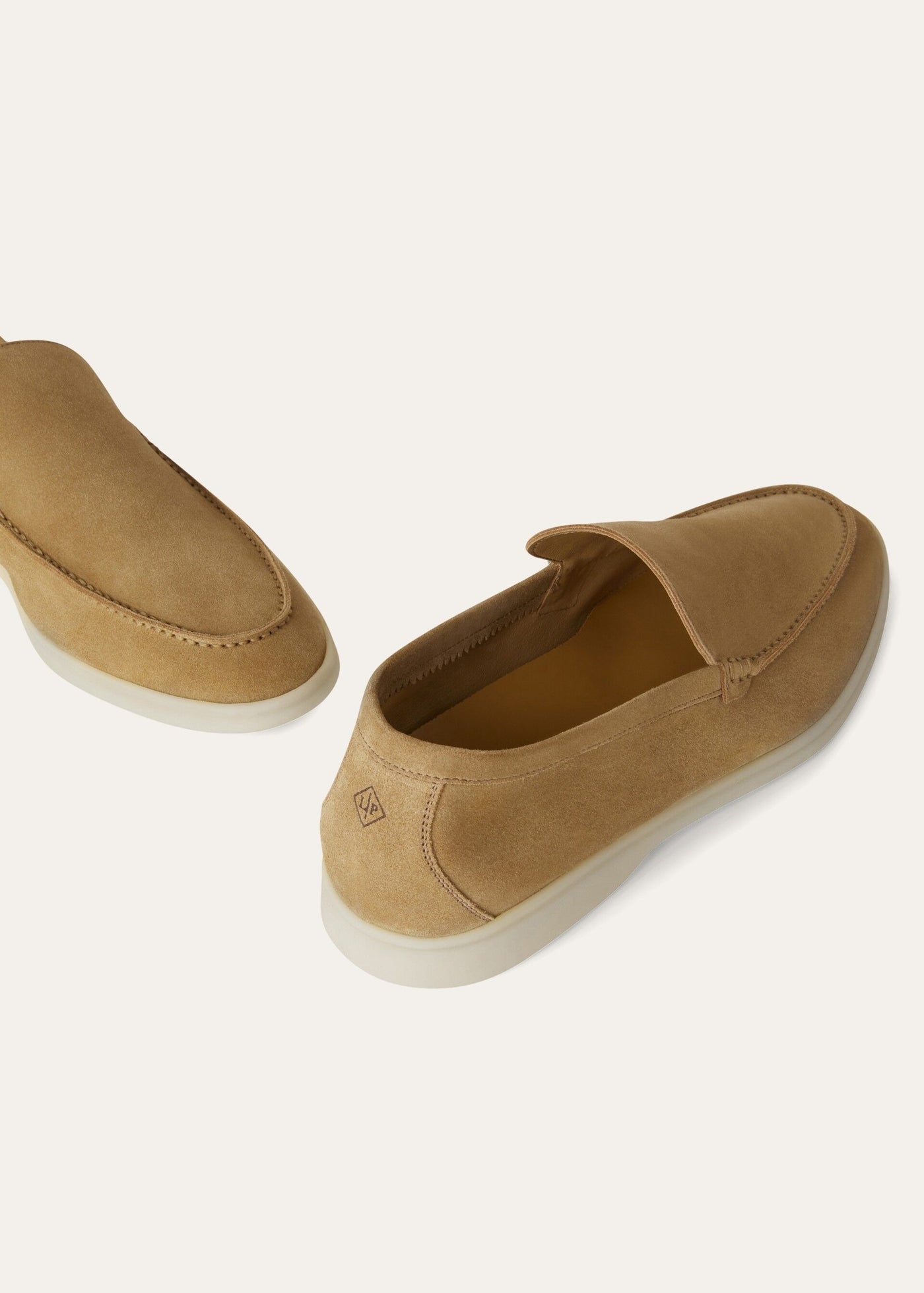 Loro Piana Summer Walk Loafer - Light Wood Smoke