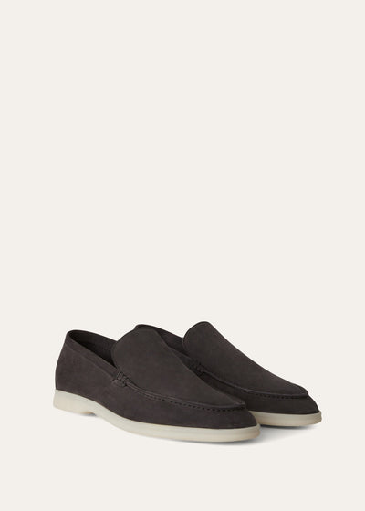 Loro Piana Summer Walk Loafer - Caviar