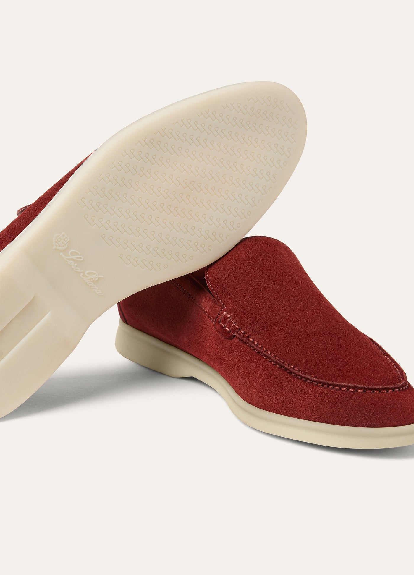 Loro Piana Summer Walk Loafer - Dried Red