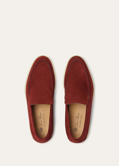 Loro Piana Summer Walk Loafer - Dried Red