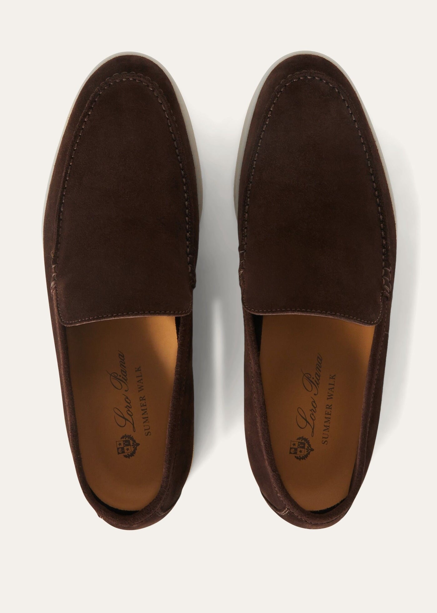 Loro Piana Summer Walk Loafer - Chocolate