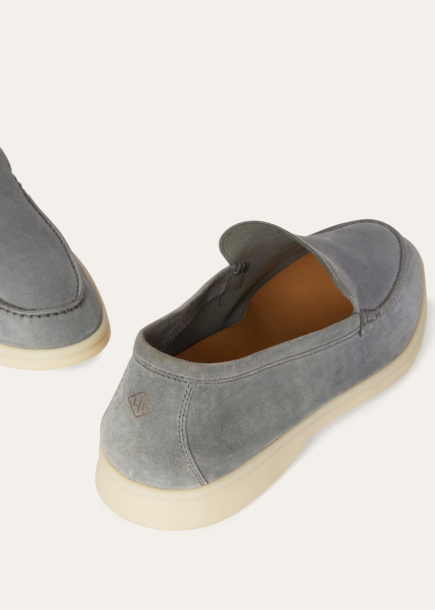 Loro Piana Summer Walk Loafer - Gull Gray