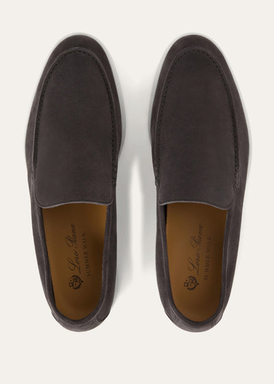 Loro Piana Summer Walk Loafer - Caviar