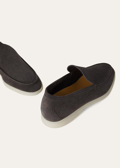 Loro Piana Summer Walk Loafer - Caviar