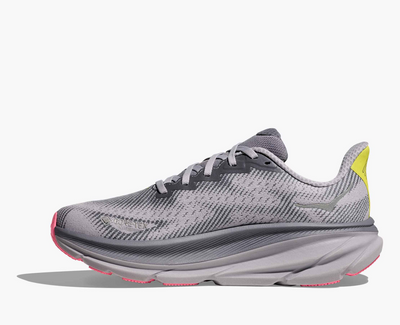 Hoka Clifton 9 GORE TEX - Grey skies/Foggy grey