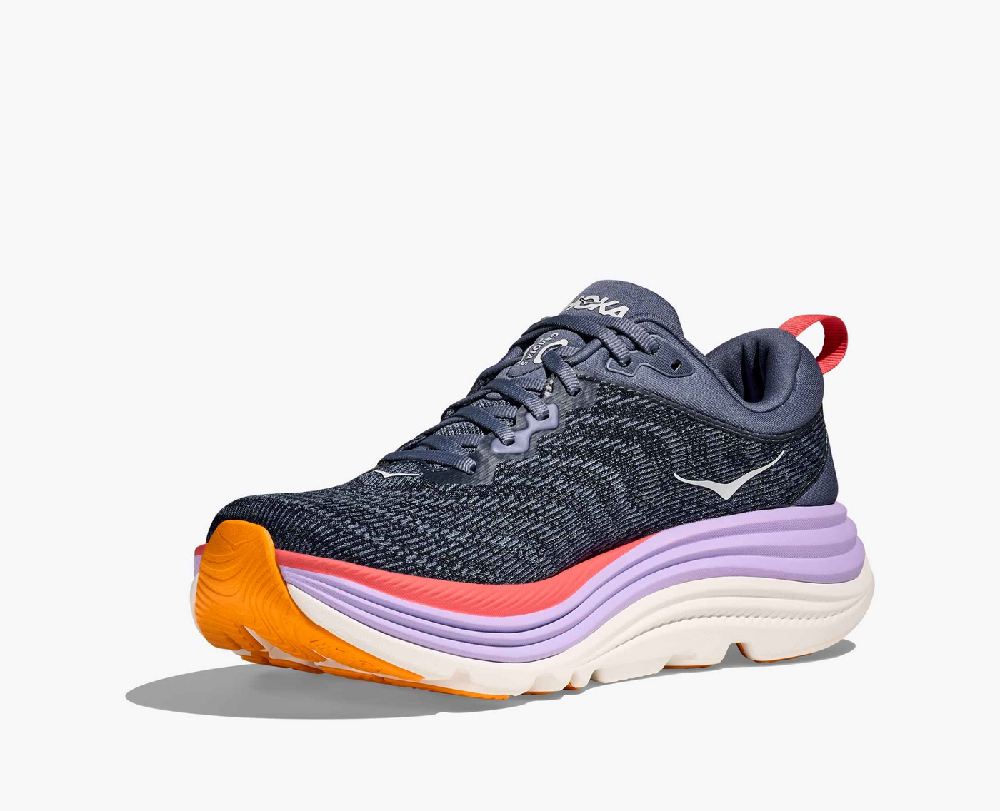 Hoka Gaviota 5 - Anchor/Grapefruit