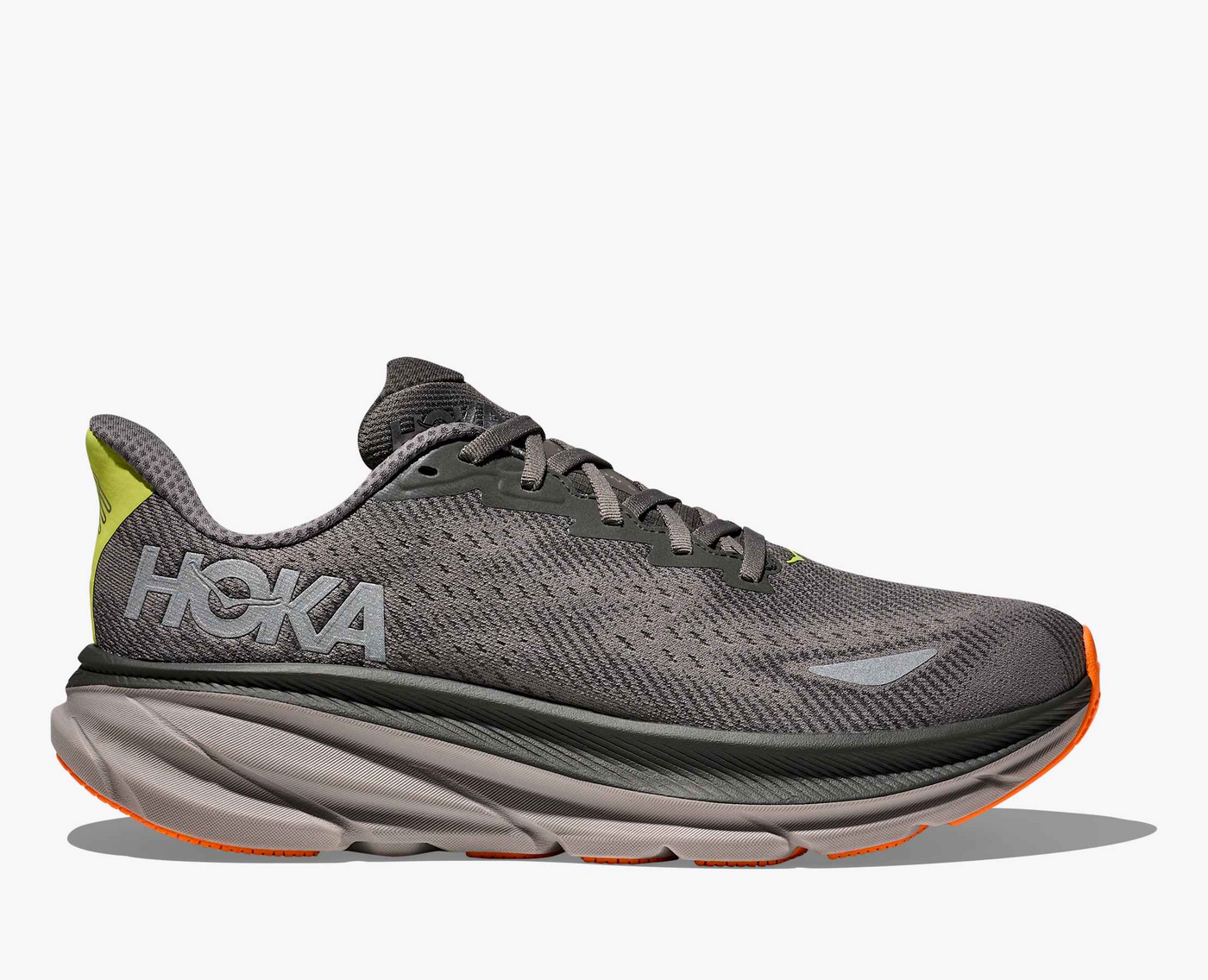 Hoka Clifton 9 GORE TEX - Asphalt grey/Gravel