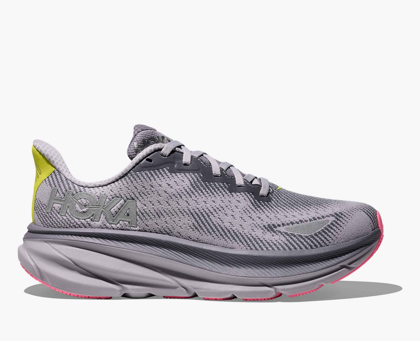 Hoka Clifton 9 GORE TEX - Grey skies/Foggy grey