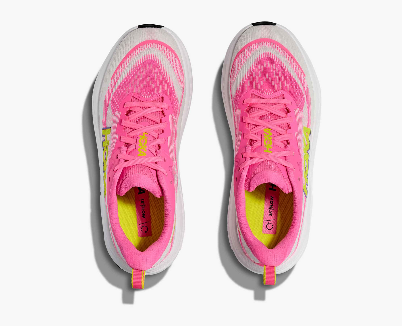 Hoka Skyflow - Neon rose/Neon hoka citrus