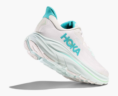 Hoka Clifton 10 - White/Cielo blue