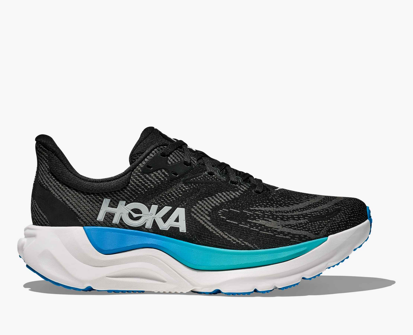 Hoka Arahi 8 - Black/Skyward blue