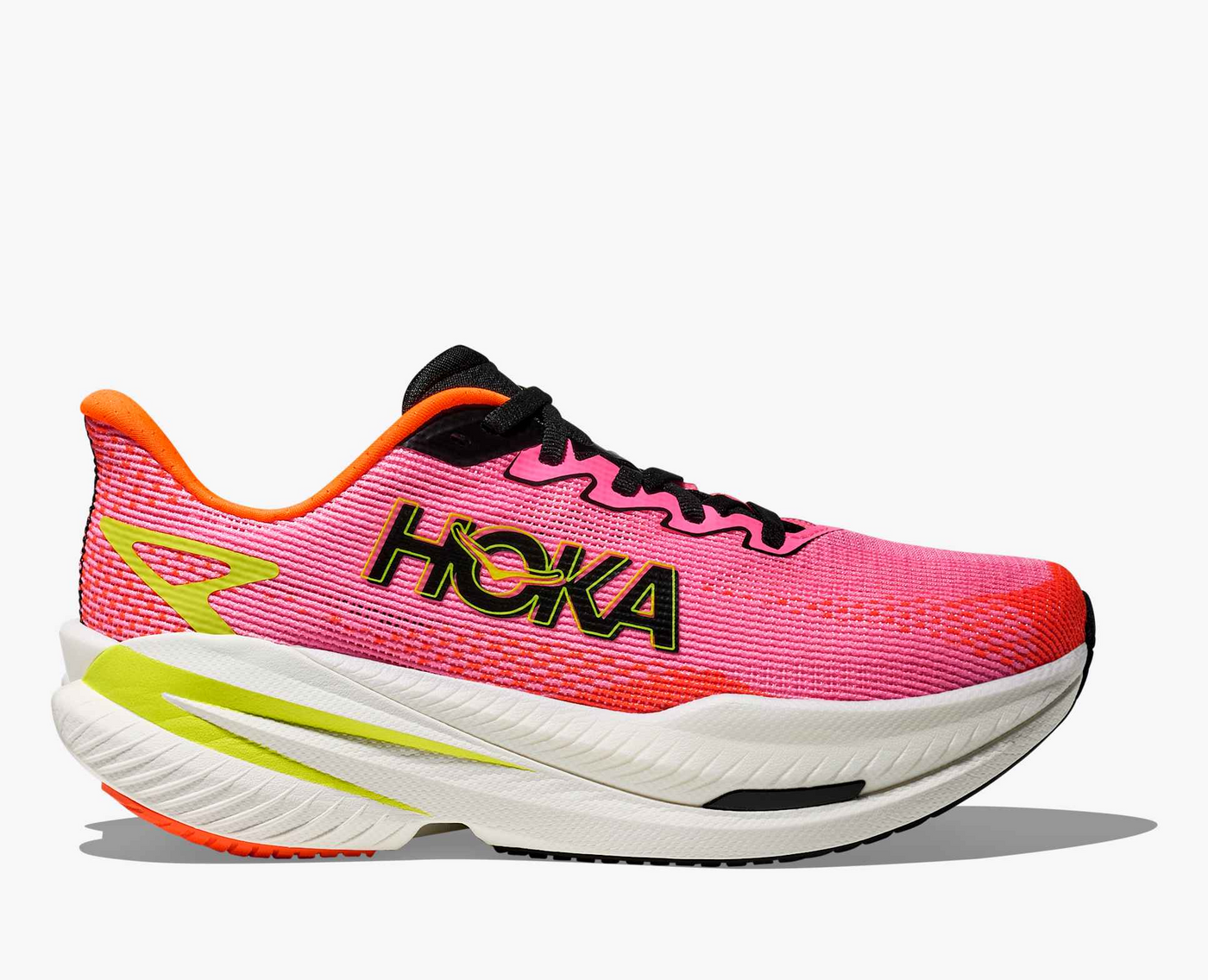 Hoka Mach X 3 - Neon rose / Neon tangerine
