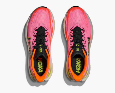 Hoka Mach X 3 - Neon rose / Neon tangerine