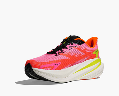 Hoka Mach X 3 - Neon rose / Neon tangerine