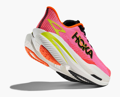 Hoka Mach X 3 - Neon rose / Neon tangerine