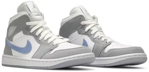 Jordan 1 Mid Wolf Grey Aluminum