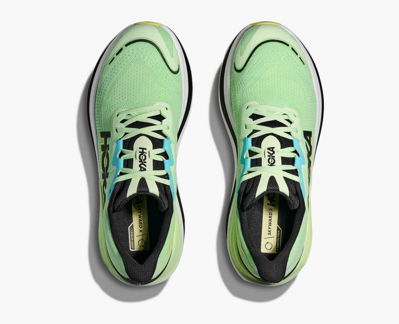 Hoka Skyward X - Luna moth/Black