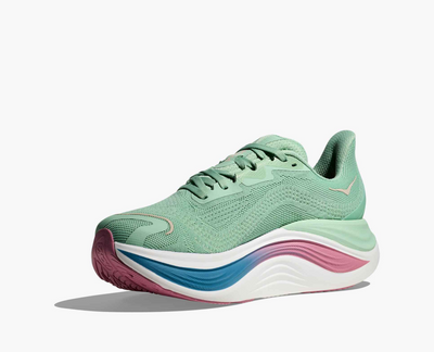 Hoka Skyward X - Jadeite/Dried rose