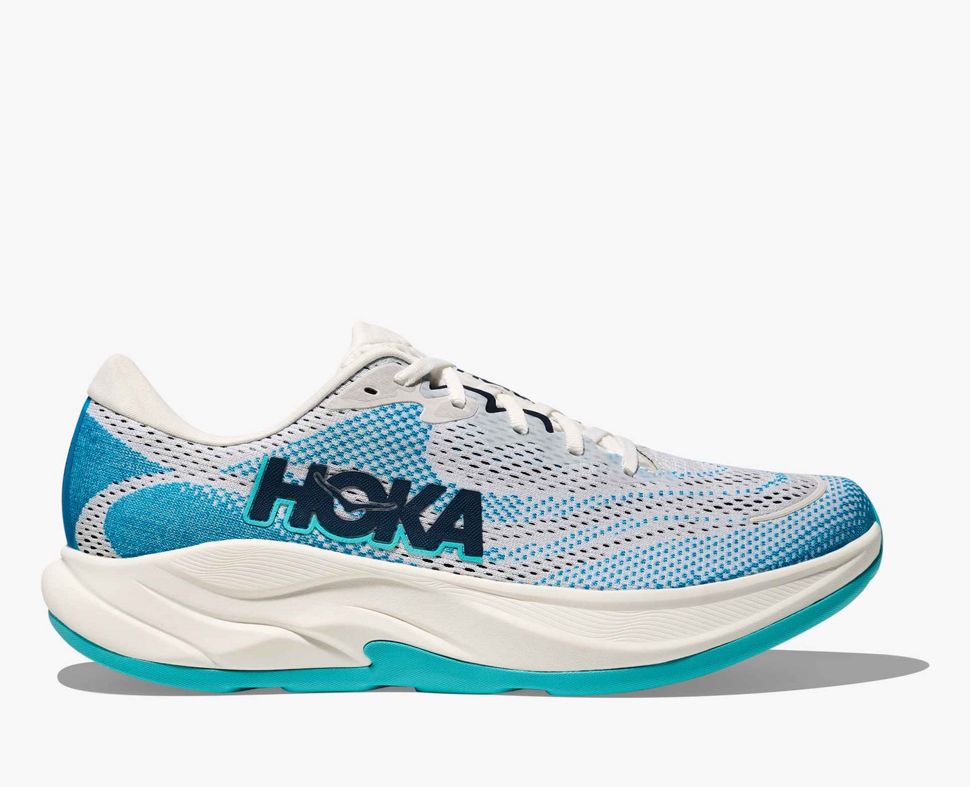 Hoka Rincon 4 - Frost/Skyward blue