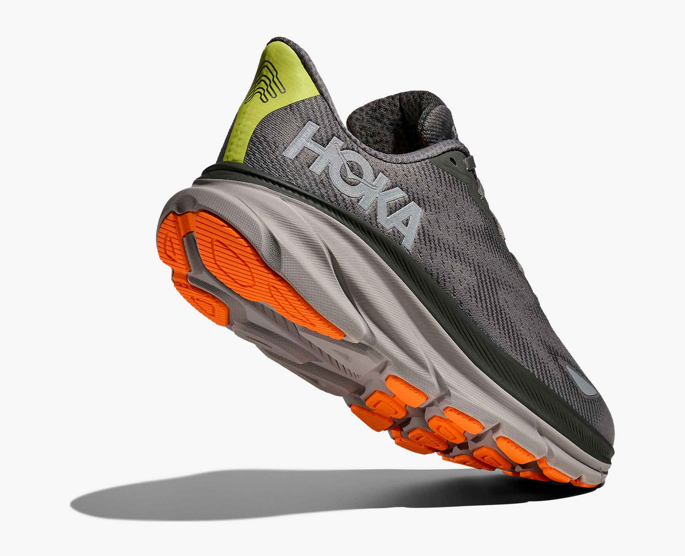 Hoka Clifton 9 GORE TEX - Asphalt grey/Gravel