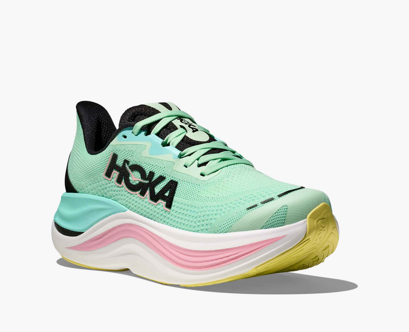 Hoka Skyward X - Mint fluorite/Blue spark