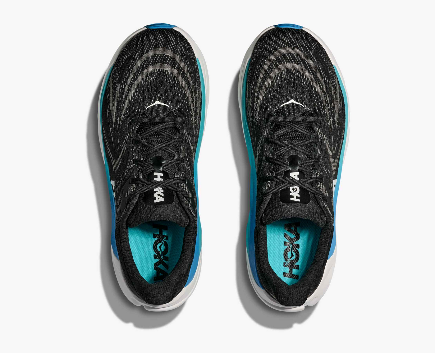 Hoka Arahi 8 - Black/Skyward blue