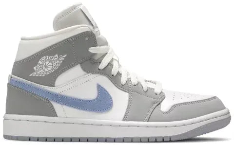 Jordan 1 Mid Wolf Grey Aluminum