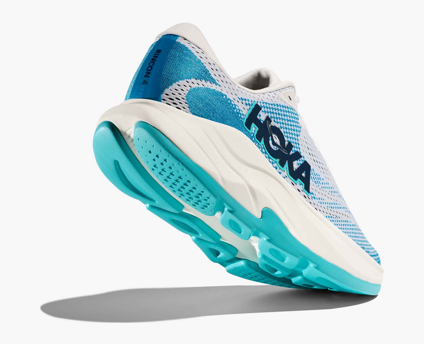 Hoka Rincon 4 - Frost/Skyward blue