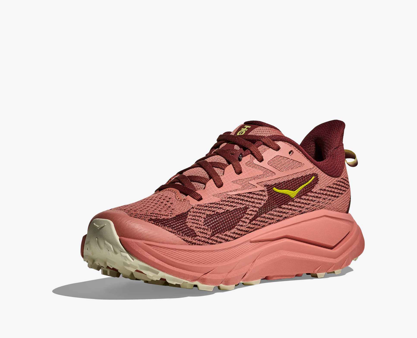 Hoka Challenger 8 - Blush/Dark cedar