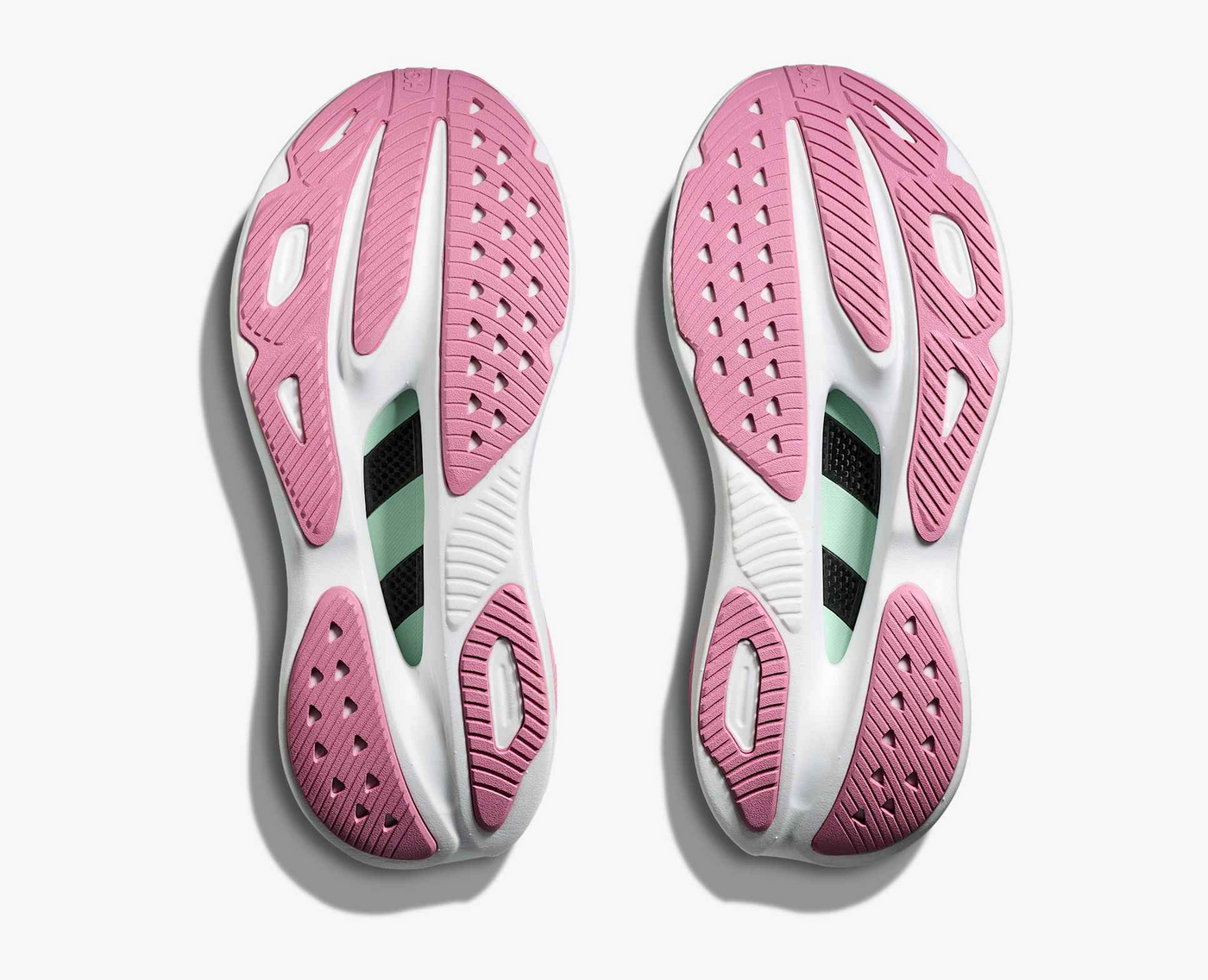 Hoka Skyward X - Jadeite/Dried rose
